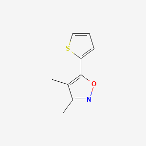 3,4-Dimethyl-5-(2-thienyl)isoxazole