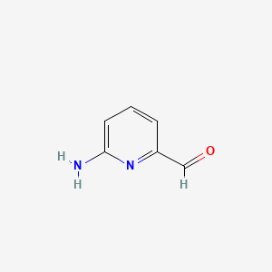 B1290439 2-Amino-6-pyridinecarboxaldehyde CAS No. 332884-35-2