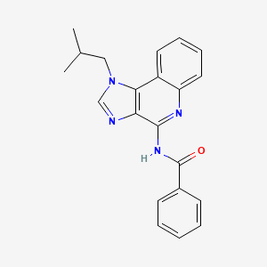 Benzamide, N-[1-(2-methylpropyl)-1H-imidazo[4,5-c]quinolin-4-yl]-