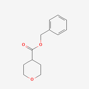 B1290441 Benzyl tetrahydro-2H-pyran-4-carboxylate CAS No. 871022-58-1
