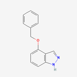 molecular formula C14H12N2O B1290447 4-(苄氧基)-1h-吲唑 CAS No. 850364-08-8