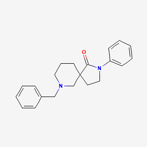 B1290449 7-Benzyl-2-phenyl-2,7-diazaspiro[4.5]decan-1-one CAS No. 852339-03-8