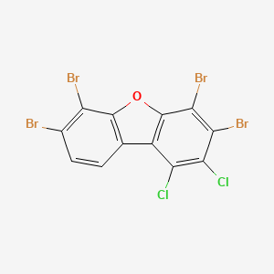 3,4,6,7-Tetrabromo-1,2-dichlorodibenzo[b,d]furan