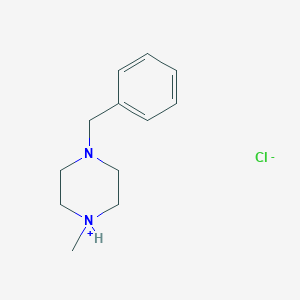 molecular formula C12H19ClN2 B129046 1-Benzyl-4-methylpiperazine hydrochloride CAS No. 374898-00-7