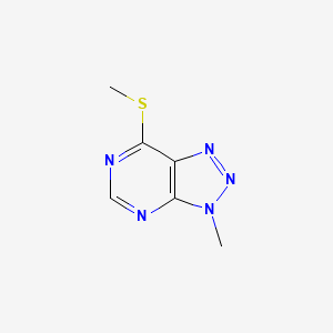 3-Methyl-7-(methylsulfanyl)-3h-[1,2,3]triazolo[4,5-d]pyrimidine