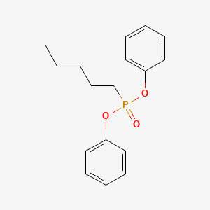 Diphenyl pentylphosphonate