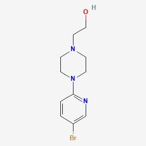 B1290488 2-(4-(5-Bromopyridin-2-yl)piperazin-1-yl)ethanol CAS No. 364794-69-4