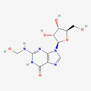 N-(Hydroxymethyl)guanosine