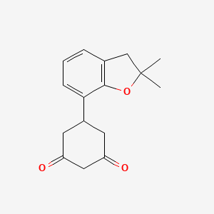 5-(2,2-Dimethyl-2,3-dihydrobenzofuran-7-yl)cyclohexane-1,3-dione