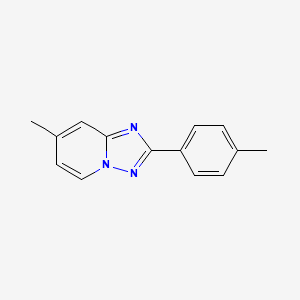 7-Methyl-2-(4-methylphenyl)[1,2,4]triazolo[1,5-a]pyridine