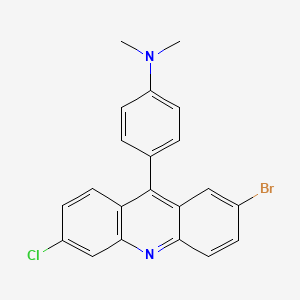 4-(2-bromo-6-chloroacridin-9-yl)-N,N-dimethylaniline