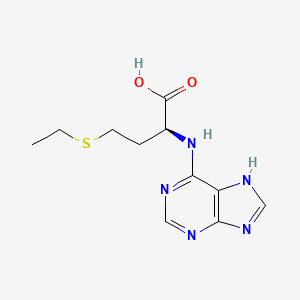 (S)-2-((1H-Purin-6-yl)amino)-4-(ethylthio)butanoic acid