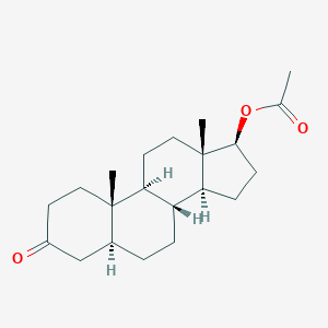 molecular formula C₂₁H₃₂O₃ B129052 醋酸司坦诺隆 CAS No. 1164-91-6