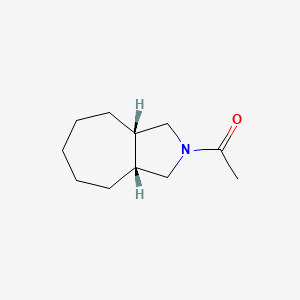 1-(Cis-octahydrocyclohepta[c]pyrrol-2(1H)-yl)ethanone