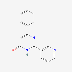 6-Phenyl-2-(pyridin-3-yl)pyrimidin-4(1H)-one