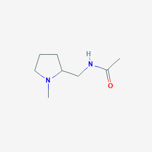 Acetamide, N-[(1-methyl-2-pyrrolidinyl)methyl]-