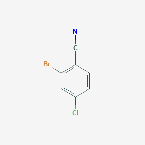 molecular formula C7H3BrClN B1290527 2-Bromo-4-chlorobenzonitrile CAS No. 57381-49-4