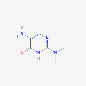 5-Amino-2-(dimethylamino)-6-methylpyrimidin-4(1H)-one