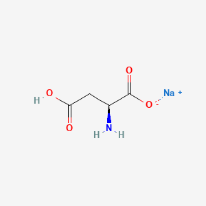 molecular formula C4H6NNaO4 B1290559 天冬氨酸钠 CAS No. 3792-50-5