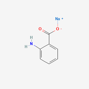 molecular formula C7H6NNaO2 B1290561 邻氨基苯甲酸钠 CAS No. 552-37-4