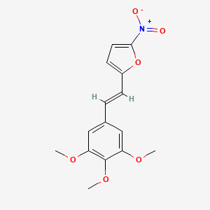 (E)-2-Nitro-5-(3,4,5-trimethoxystyryl)furan