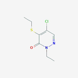 5-chloro-2-ethyl-4-(ethylthio)pyridazin-3(2H)-one