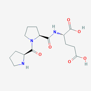 molecular formula C15H23N3O6 B12905802 Pro-Pro-Glu 