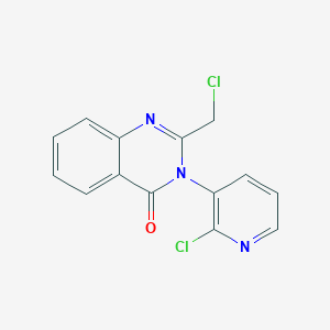 2-(Chloromethyl)-3-(2-chloropyridin-3-yl)quinazolin-4(3H)-one