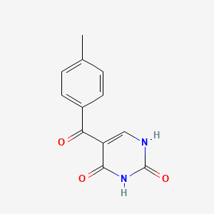 5-(4-Methylbenzoyl)pyrimidine-2,4(1h,3h)-dione