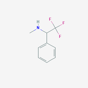 Methyl(2,2,2-trifluoro-1-phenylethyl)amine