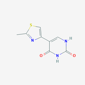 5-(2-Methyl-1,3-thiazol-4-yl)pyrimidine-2,4(1h,3h)-dione