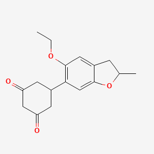 5-(5-Ethoxy-2-methyl-2,3-dihydrobenzofuran-6-yl)cyclohexane-1,3-dione