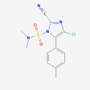 molecular formula C13H13ClN4O2S B129060 Cyazofamid CAS No. 120116-88-3
