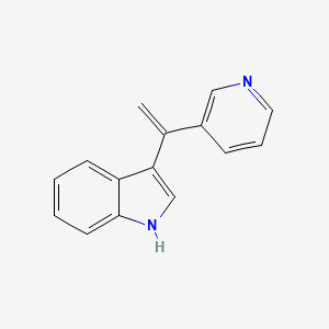 3-[1-(Pyridin-3-yl)ethenyl]-1h-indole