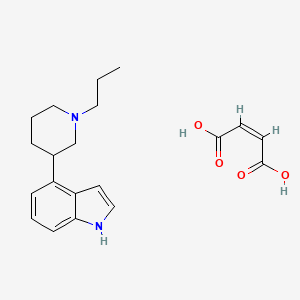 4-(1-Propylpiperidin-3-yl)-1h-indole maleate