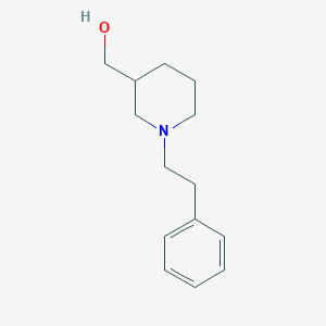 [1-(2-Phenylethyl)piperidin-3-yl]methanol