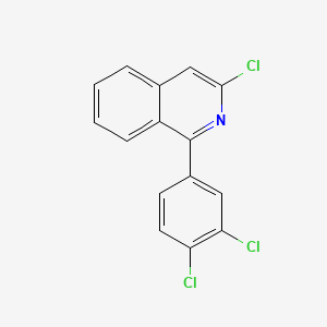 3-Chloro-1-(3,4-dichlorophenyl)isoquinoline