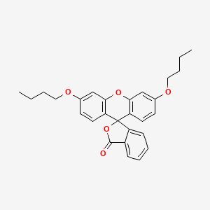 3',6'-Dibutoxyspiro(isobenzofuran-1(3H),9'-(9H)xanthene)-3-one