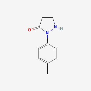 2-(4-Methylphenyl)pyrazolidin-3-one