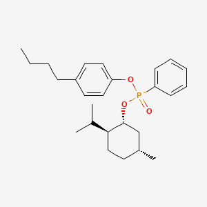 4-Butylphenyl ((1R,2S,5R)-2-isopropyl-5-methylcyclohexyl) phenylphosphonate