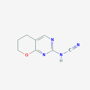 6,7-Dihydro-5H-pyrano[2,3-d]pyrimidin-2-ylcyanamide