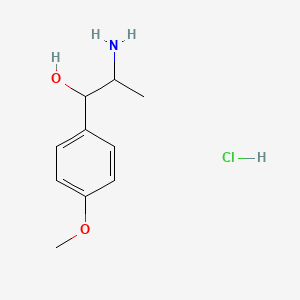 2-Amino-1-(4-methoxyphenyl)propan-1-ol hydrochloride
