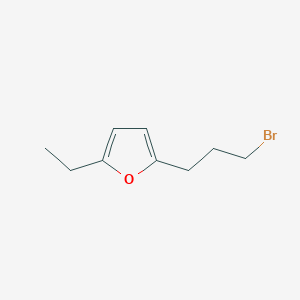 Furan, 2-(3-bromopropyl)-5-ethyl-