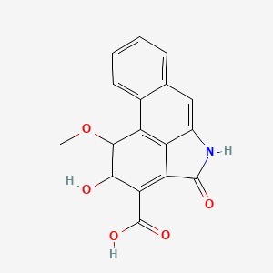 2-Hydroxy-1-methoxy-4-oxo-4,5-dihydrodibenzo[cd,f]indole-3-carboxylic acid