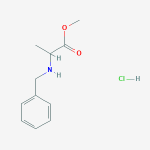 Methyl 2-(benzylamino)propanoate hydrochloride
