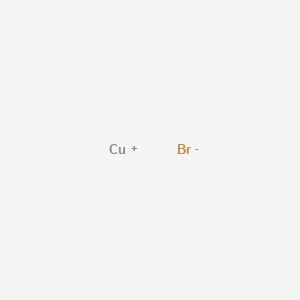 molecular formula CuBr<br>BrCu B129064 溴化亚铜 CAS No. 7787-70-4