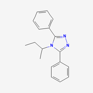 4-(Butan-2-yl)-3,5-diphenyl-4H-1,2,4-triazole