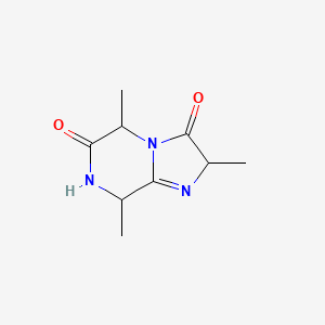 2,5,8-Trimethyl-7,8-dihydroimidazo[1,2-a]pyrazine-3,6(2H,5H)-dione