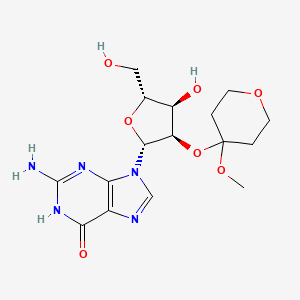 2'-O-(4-Methoxyoxan-4-yl)guanosine