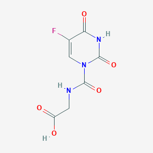 N-(5-Fluoro-2,4-dioxo-3,4-dihydropyrimidine-1(2H)-carbonyl)glycine